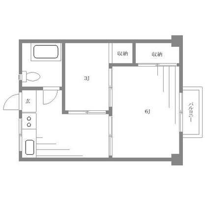 日本大学医学部 マンション 2K