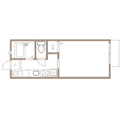 日本大学医学部 アパート 1K