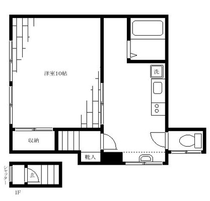 日本大学医学部 アパート 1DK