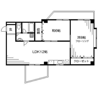 東京都板橋区小茂根２丁目 賃貸マンション 2LDK