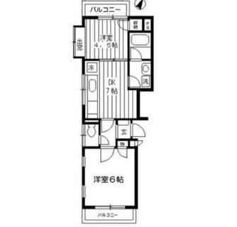 東京都板橋区小茂根１丁目 賃貸マンション 2DK