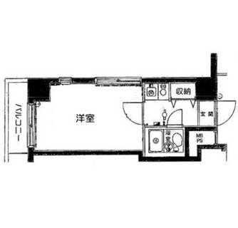 東京都板橋区熊野町 賃貸マンション 1K