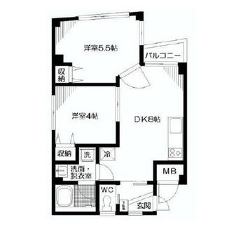 東京都板橋区小茂根２丁目 賃貸マンション 2DK