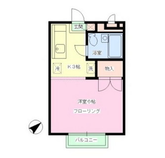 東京都豊島区池袋本町２丁目 賃貸アパート 1K