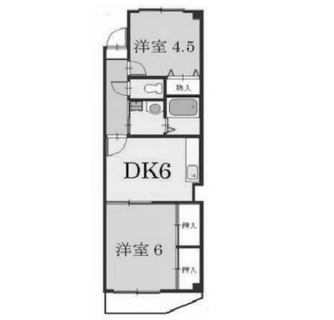 東京都板橋区向原１丁目 賃貸マンション 2DK