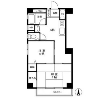 東京都豊島区高松３丁目 賃貸マンション 2K