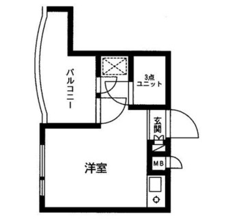 東京都板橋区大山町 賃貸マンション 1R