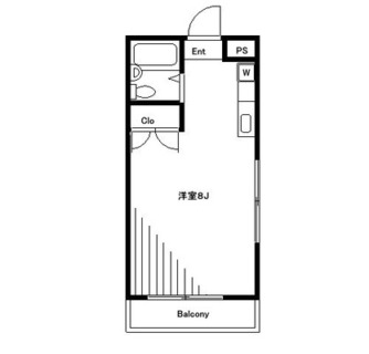 東京都板橋区常盤台３丁目 賃貸マンション 1R