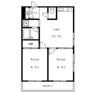 東京都板橋区常盤台２丁目 賃貸マンション 2LDK