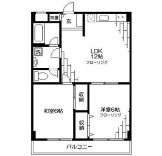 東京都板橋区小茂根２丁目 賃貸マンション 2LDK