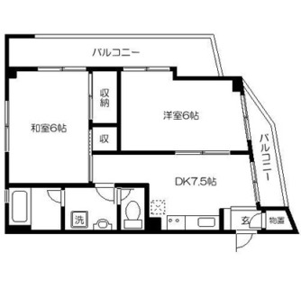 東京都板橋区小茂根２丁目 賃貸マンション 2DK