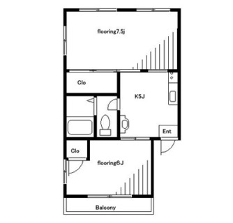 東京都板橋区南常盤台２丁目 賃貸マンション 2K