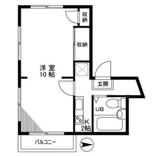 東京都板橋区大山金井町 賃貸マンション 1K