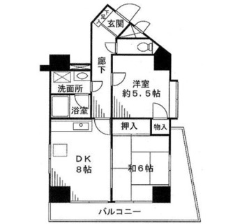 東京都板橋区東山町 賃貸マンション 2DK