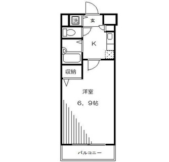 東京都板橋区常盤台３丁目 賃貸マンション 1K