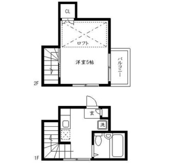 東京都板橋区大山東町 賃貸アパート 1K