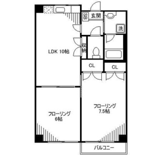 東京都板橋区大和町 賃貸マンション 2LDK