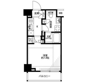 東京都板橋区南常盤台１丁目 賃貸マンション 1K