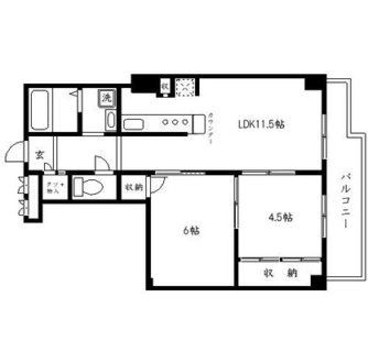 東京都板橋区東新町１丁目 賃貸マンション 2LDK