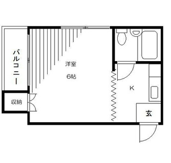 東京都練馬区小竹町１丁目 賃貸アパート 1K