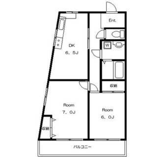 東京都板橋区双葉町 賃貸マンション 2DK