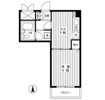 東京都板橋区大谷口北町 賃貸マンション 1DK