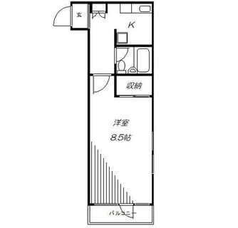 東京都板橋区幸町 賃貸マンション 1K