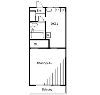 東京都板橋区常盤台３丁目 賃貸マンション 1DK