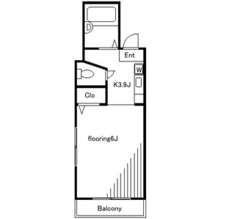 東京都板橋区上板橋２丁目 賃貸マンション 1K