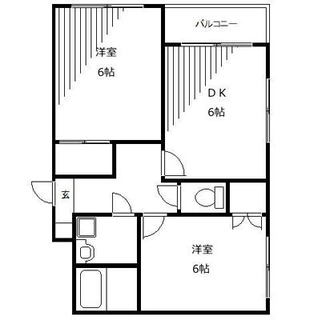 東京都板橋区桜川２丁目 賃貸マンション 2DK