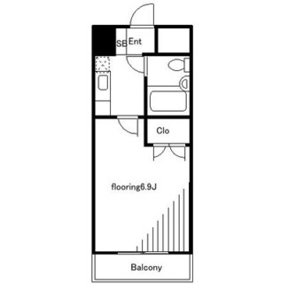 東京都板橋区常盤台１丁目 賃貸マンション 1K