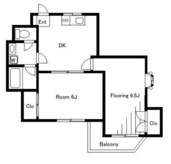 東京都板橋区東新町１丁目 賃貸マンション 2DK