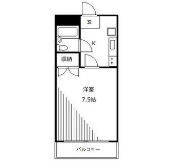 東京都板橋区大谷口北町 賃貸マンション 1K