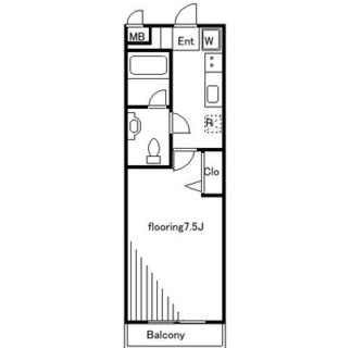 東京都板橋区東新町１丁目 賃貸マンション 1K