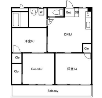 東京都板橋区南常盤台２丁目 賃貸マンション 3DK