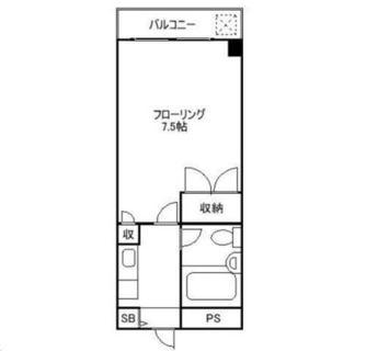 東京都板橋区大山金井町 賃貸マンション 1K