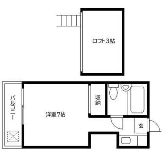 東京都板橋区大谷口２丁目 賃貸アパート 1R