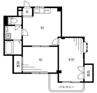 東京都板橋区東新町１丁目 賃貸マンション 2DK