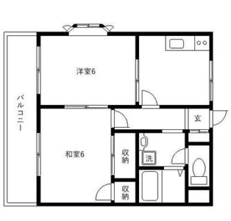 東京都板橋区東新町１丁目 賃貸マンション 2K