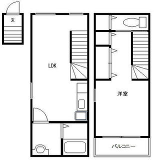 東京都豊島区千川２丁目 賃貸アパート 1LDK