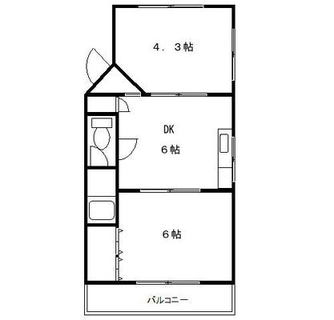 東京都板橋区中丸町 賃貸マンション 2DK