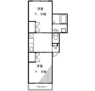 東京都豊島区千川１丁目 賃貸アパート 2K