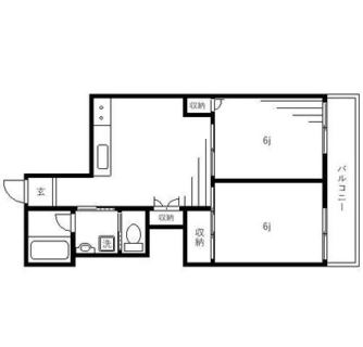 東京都板橋区氷川町 賃貸マンション 2DK