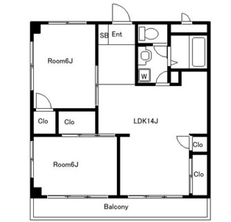 東京都板橋区南常盤台２丁目 賃貸マンション 2LDK