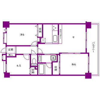 東京都板橋区大谷口北町 賃貸マンション 2SLDK
