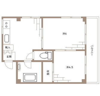 東京都板橋区南常盤台１丁目 賃貸マンション 2DK