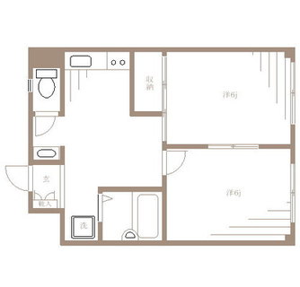 東京都板橋区熊野町 賃貸マンション 2DK