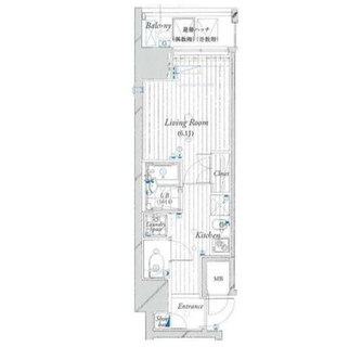 東京都板橋区大山金井町 賃貸マンション 1K