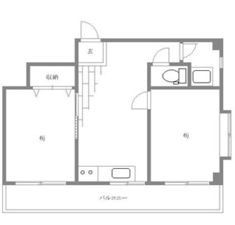 東京都板橋区大山町 賃貸マンション 2DK