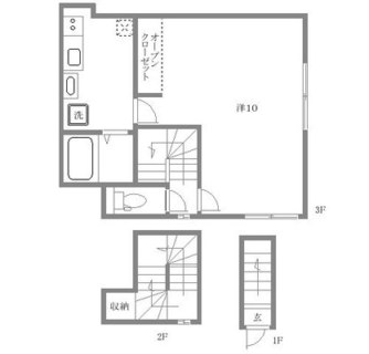 東京都板橋区大山金井町 賃貸アパート 1K